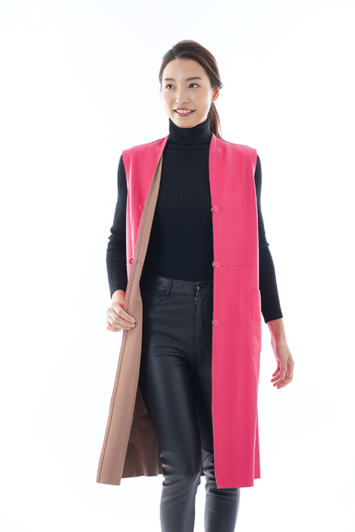 ラムベスト　ラムレザーパンツ